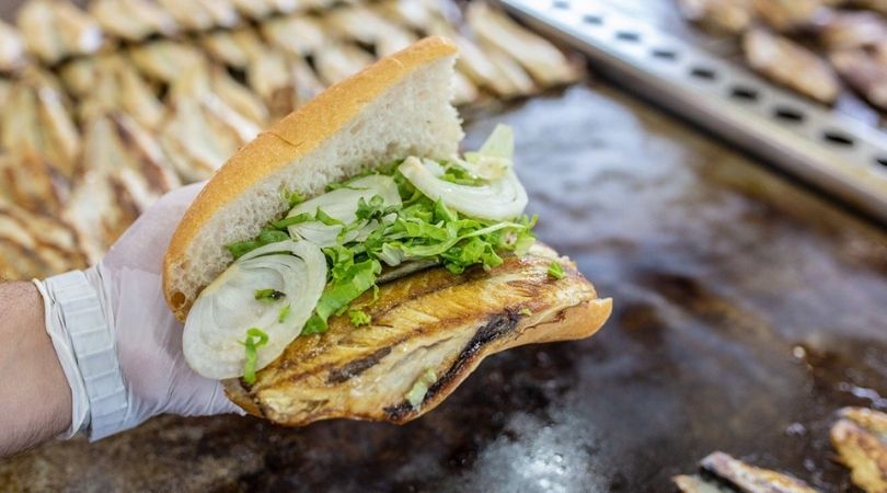 Eminonu Fish Sandwich