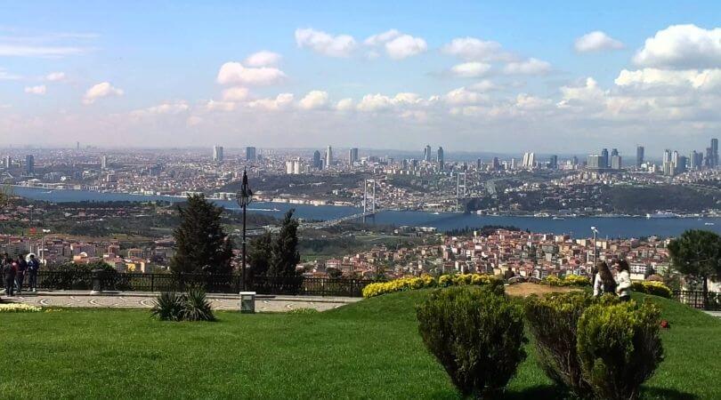 Colline de Camlica à Istanbul