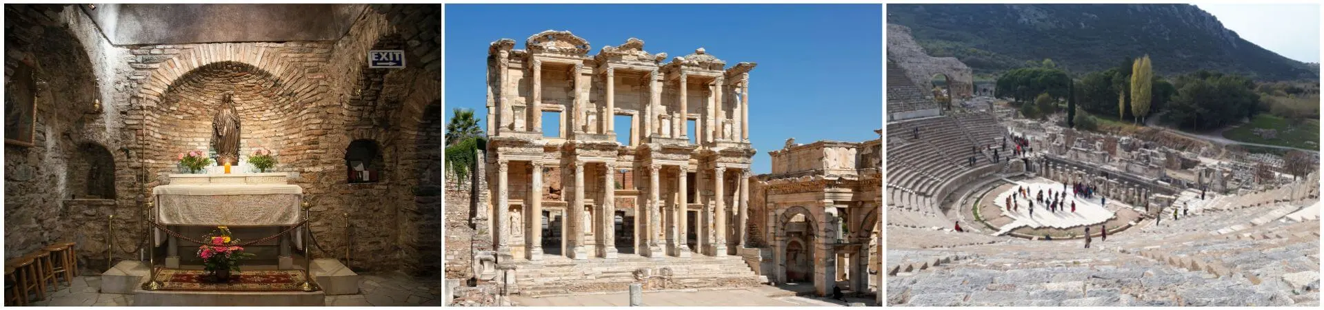 Ephesus & Virgin Mary House Tour von Istanbul (ermäßigt)