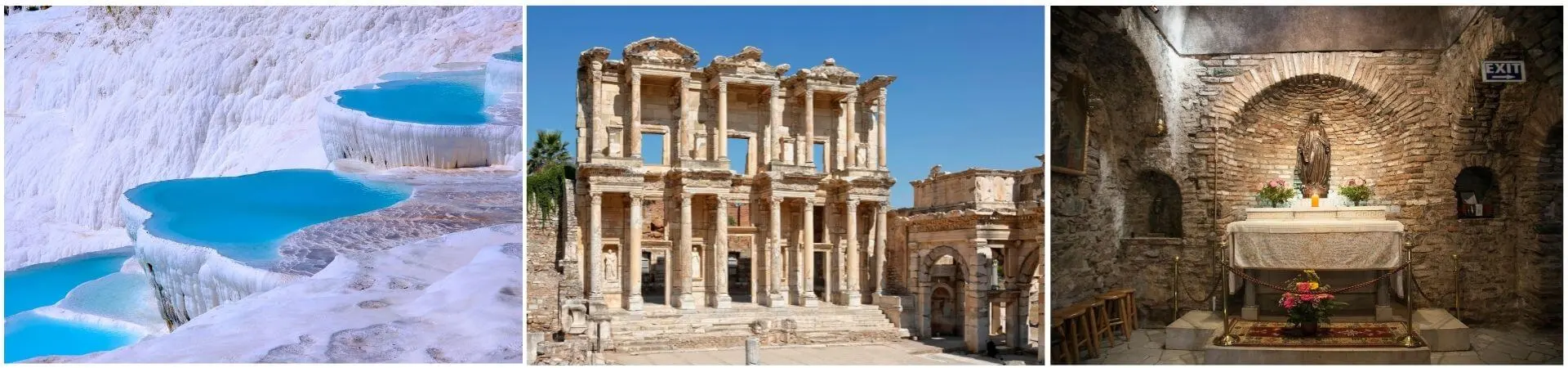 Tour de Éfeso y Pamukkale 2 días 1 noche (con descuento)