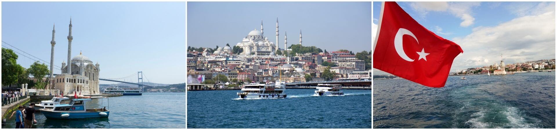 Hop-on-Hop-off-Bootsfahrt auf dem Bosporus