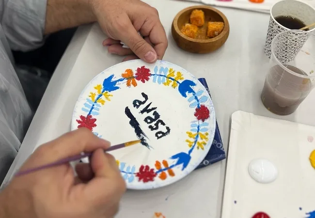 Ceramic Painting Workshop In Istanbul