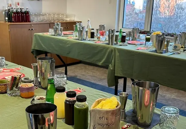 Cocktail Workshop With Galata Tower View