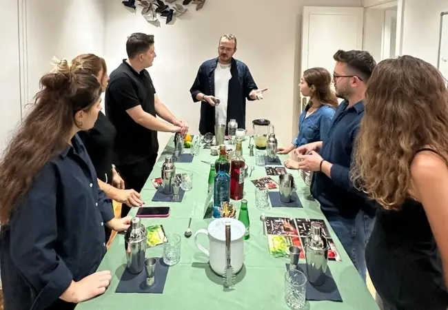 Cocktail Workshop With Galata Tower View