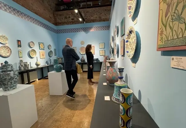 Dance Of Tulip With Tile Exhibition In Istanbul