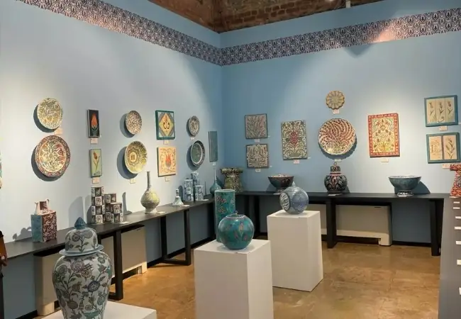 Dance Of Tulip With Tile Exhibition In Istanbul