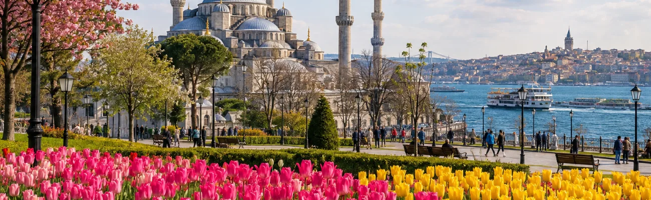 สภาพอากาศ ดอกทิวลิป และสิ่งที่ควรทำใน Istanbul เดือนเมษายน