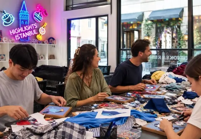 Kinusaiga Textile Upcycling Experience Istanbul