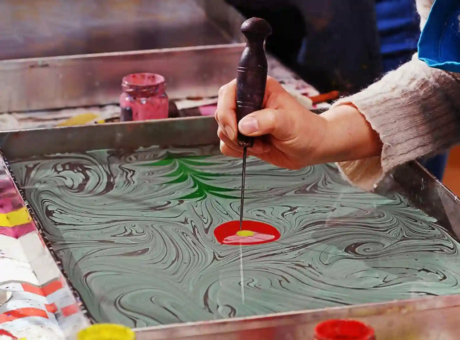 Marbling Art Ebru Workshop