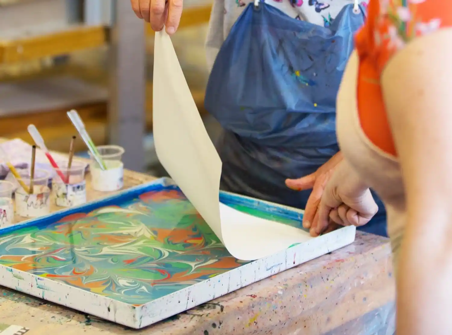 Marbling Art Ebru Workshop