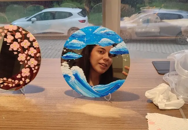 Mirror Painting Workshop In Istanbul
