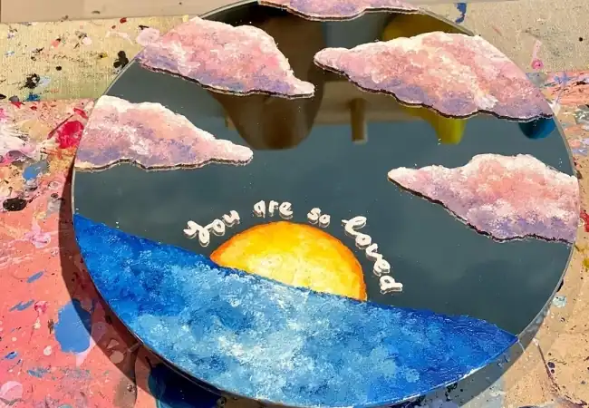 Mirror Painting Workshop In Istanbul