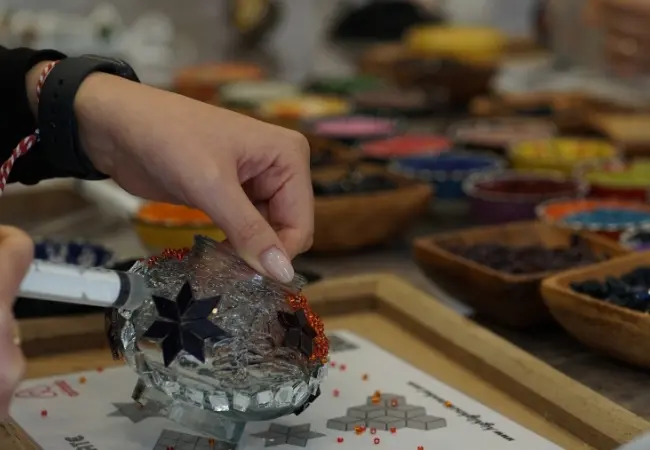 Mosaic Lamp Workshop L Turkish Art