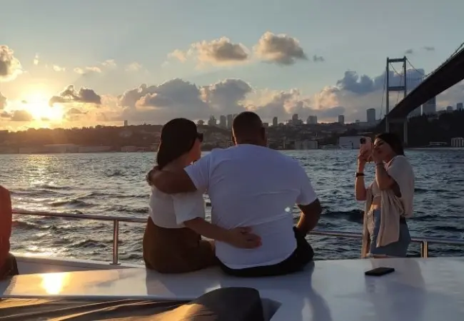 Sunset Yacht Cruise On Bosphorus 2 Hours