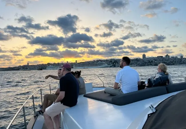 Sunset Yacht Cruise On Bosphorus 2 Hours