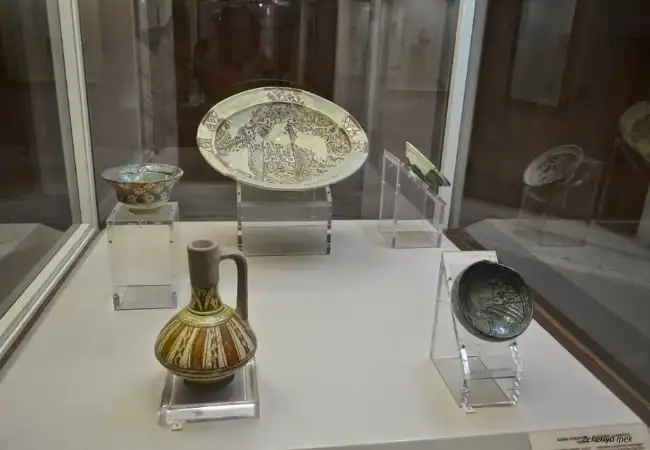 Tiled Pavilion Museum Entrance