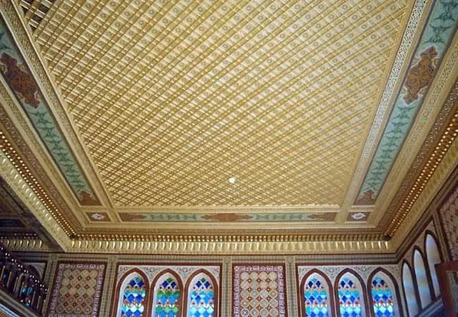 Tiled Pavilion Museum Entrance