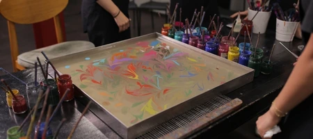 Traditional Ebru Water Marbling Workshop