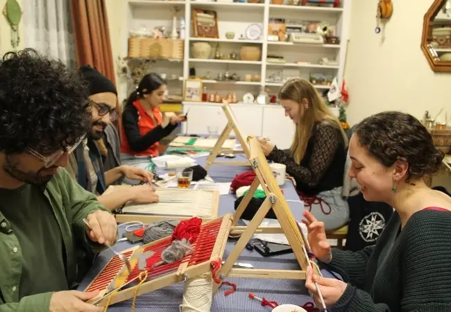 Traditional Turkish Carpet Rug Weaving Workshop In Istanbul
