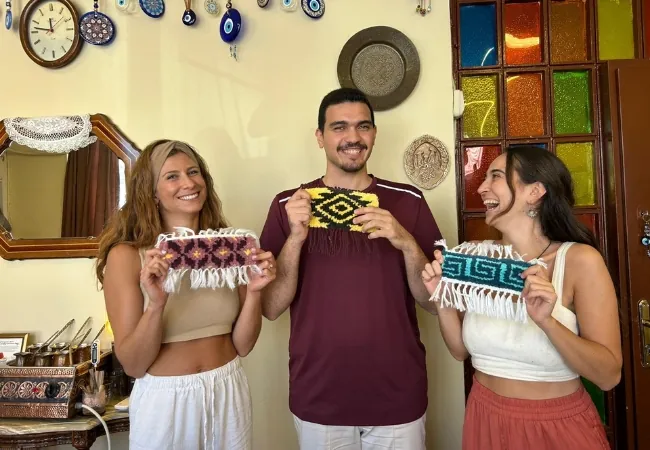 Traditional Turkish Carpet Rug Weaving Workshop In Istanbul