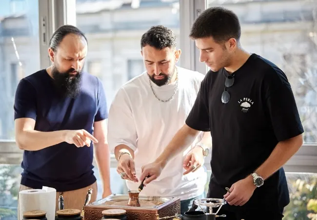 Traditional Turkish Coffee On Sand Workshop Experience