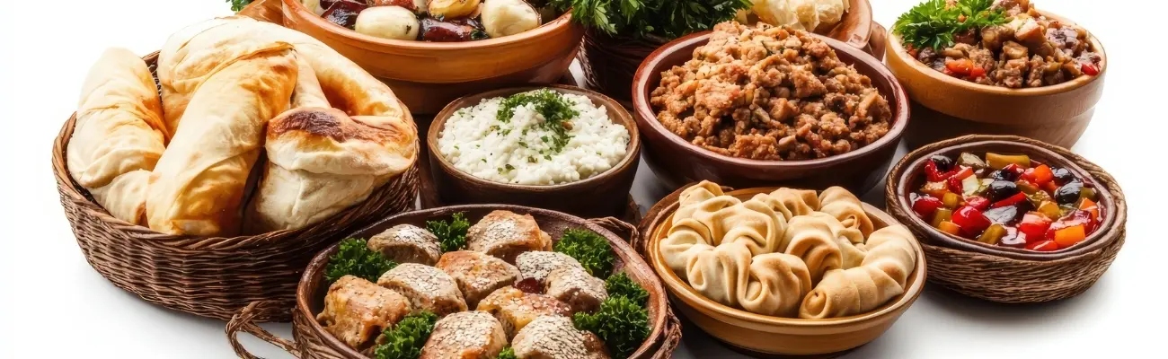 Traditional Turkish Meze 