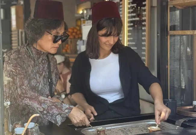 Turkish Coffee Experience On Hot Sand