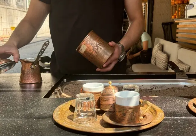 Turkish Coffee Experience On Hot Sand