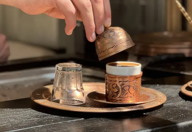 Turkish Coffee Experience On Hot Sand