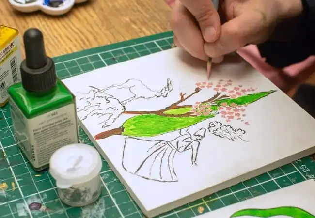 Turkish Tile Ceramic Painting Workshop