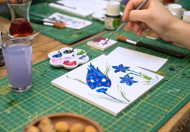 Turkish Tile Ceramic Painting Workshop