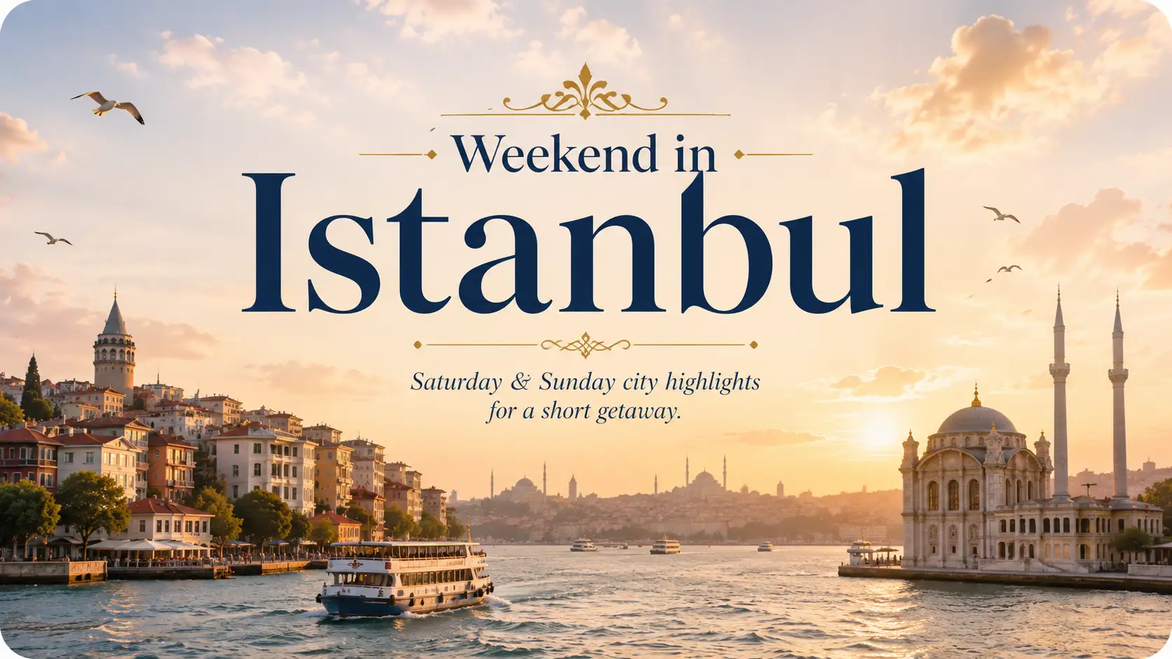 Weekend In Istanbul Itinerary